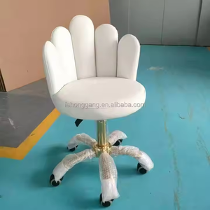 เก้าอี้แต่งหน้าหนัง PU สไตล์โมเดิร์นปรับแต่งได้แบบมืออาชีพน้ำหนักเบาหรูหรา - Product Image 6