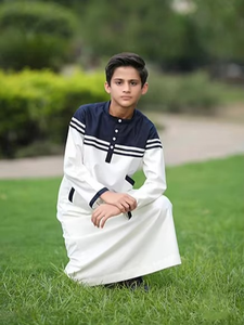Best Selling 2025 Plain Casual Wear Boys Clothing New Wholesale Customized Modest Dress <b>For</b> Boys Adult Size <b>Thobes</b> - Product Image 4