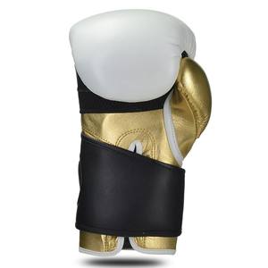 Guantes de boxeo personalizados de alta calidad para niños Guantes de entrenamiento de cuero de vaca profesional con logotipo personalizado para deportes - Product Image 4