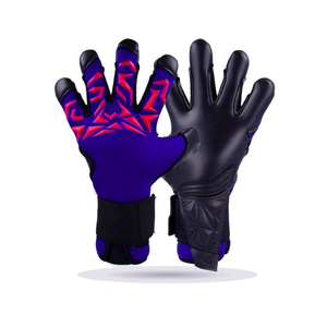 Gants de gardien de but de football professionnel personnalisables de la meilleure qualité, en latex et caoutchouc, en cuir PU pour la protection sportive - Product Image 1