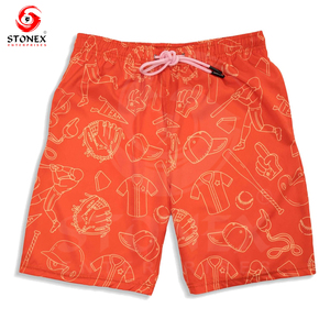 Shorts d'été de gymnastique à séchage rapide pour hommes, vente en gros de shorts d'entraînement extensibles respirants avec 3 poches, tissu tricoté en toile - Product Image 1