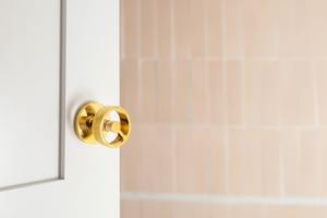 Poignée de porte en or de style roue de conduite pour l'entrée principale ou les portes intérieures Poignée de concepteur nautique unique pour la décoration de bureau à domicile - Product Image 5