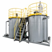 Conception robuste de réservoir d'agitation pour un mélange continu - Qualité durable et installation facile