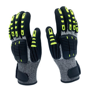 Gants de protection anti-impact TPR Gants de sécurité au gaz pétrolier de niveau 5 Gants de travail anti-collision résistants aux coupures - Product Image 2