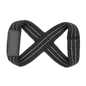 Sangles de musculation en coton en forme de 8, les plus vendues et les plus demandées, à faible MOQ, pour unisexe, service OEM disponible - Product Image 2