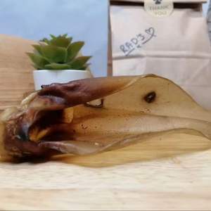 All Natural Organic Buffalo Ear Soft Chew Dog <b>Food</b> for Strong & Energetic <b>Pets</b> (Animal Style) - Product Image 2