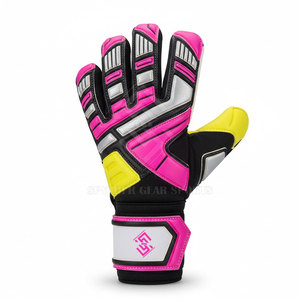 Gardien de but adulte de haute qualité, confortable, avec logo personnalisé, nouvelle arrivée, respirant, en latex, antidérapant, fermeture à boucle et crochet, protection des doigts - Product Image 3