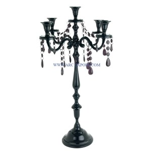Vintage Large Size 3-Arm Candelabra Prime Quality Indoor Outdoor Table Top <b>Candlestick</b> Holder for Home & Christmas Decor - Product Image 5