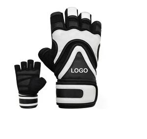Guantes de fitness unisex de la mejor calidad para levantamiento de pesas Empuñaduras personalizables para uso en gimnasio - Product Image 3