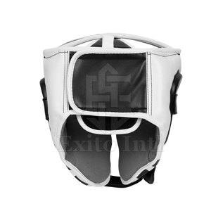 Recién llegado, casco de cuero de tamaño adulto, equipo deportivo de protección ligero para boxeo y entrenamiento de MMA - Product Image 3