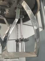 Mélangeur planétaire automatique à double arbre haute efficacité pour la fabrication de peintures, poudres, cosmétiques et encres argentées, capacité 500L, puissance 30kW