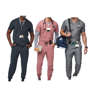 Top Trending Hospital Uniforme Médico Scrub Uniforme Scrub Traje Premium Enfermera Scrub Traje Set - Product Image 3