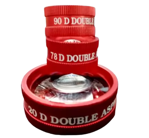 OPTOMÉTRIE OPHTALMIQUE PACK DE TROIS TOUTES COULEURS ROUGES 20D 90D & 78D AVEC BOÎTE ...... - Product Image 6