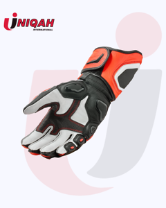 Daine ถุงมือแข่งรถมอเตอร์ไซค์หนังวัวบุนุ่มพิมพ์ลายตามสั่ง - Product Image 6