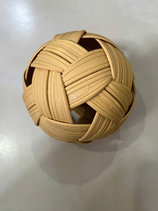 Venta al por mayor decorativa hecha a mano Bola de ratán Vietnam artesanías naturales exportador pedidos a granel mejor precio de oferta - Product Image 5