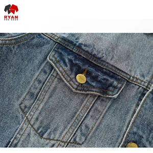 Chaqueta Vaquera Personalizada para Hombre al por Mayor, Tela Premium, Estilo Moderno, OEM ODM Disponible - Product Image 3