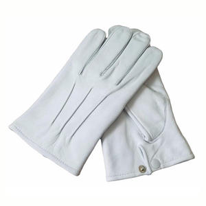 Logo personnalisé100 % coton blanc maçonnique Regalia Lodge blanc passé maître gants maçonniques - Product Image 1