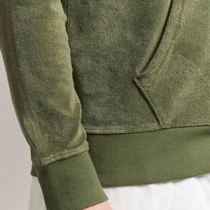 เสื้อมีฮู้ดซิปรูดผ้าคอตตอนมีลายพิมพ์โลโก้เสื้อลำลองสวมใส่สบาย - Product Image 4