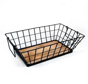 Wire <b>Mesh</b> <b>Basket</b> With Multipurpose Option Premium Quality <b>Storage</b> For Kitchen Cabinets Pantry Fruits Vegetables And Eggs - Product Image 4