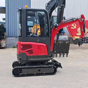 Spedizione Gratuita Mini Escavatore da 1,8 Tonnellate con Retroescavatore per Macchinari Forestali, Attrezzature per Edilizia e Costruzioni - Product Image 3