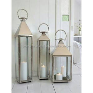 Top Six Candle <b>Lanterns</b> With Plated Finishing Decor <b>Indoor</b> Design T-<b>light</b> <b>Lanterns</b> Best for Home Decor - Product Image 2