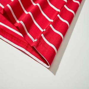 Vêtements pour hommes T-shirts Slim Fit Heavy Weight 100% Cotton Tee Shirts with Striped Design O Neck Summer Short Sleeve Chemises pour hommes - Product Image 4