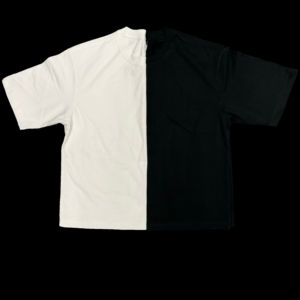 Venta al por mayor logotipo personalizado de alta calidad 260 GSM peso pesado Boxy Fit 100% algodón hombro caído de gran tamaño recortado Boxy Fit camiseta - Product Image 4