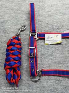 Fait sur mesure 2 mètres cheval plomb course équestre réglable en Nylon licou solide Fine qualité matériel prix de gros - Product Image 6