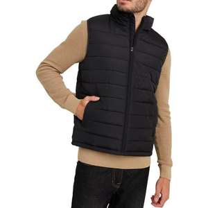 Chaleco Acolchado de Invierno para Hombre con Logotipo Personalizado, Chaqueta sin Mangas Informal de Alta Calidad, Servicio OEM - Product Image 4