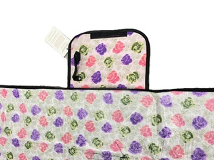 Tapis de pique-nique en polyester double face imprimé de logo douanier nouveauté créative pour voyage plage camping imperméable fabriqué en Inde - Product Image 2