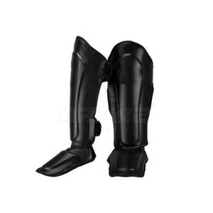 Protège-tibias confortables avec sangles réglables pour Kickboxing Sports de combat Protège-tibias pour la boxe et les arts martiaux - Product Image 5