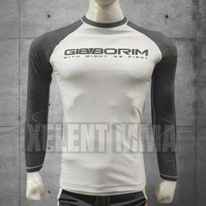 Couche de base à manches longues pour hommes UPF 50 + Compression Rash Guard Performance Fit for BJJ & MMA Skins Brand - Product Image 5