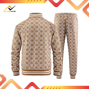 Veste de survêtement pour homme, logo personnalisé, formelle, à fermeture éclair intégrale, manches longues, polaire respirante, sports d'hiver en plein air, polyester/coton - Product Image 3