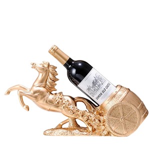 Creative Deer Statue Resin <b>Wine</b> <b>Bottle</b> Holder Modern <b>Light</b> Luxury Tabletop <b>Wine</b> Rack For Home Bar Decor And Kitchen - Product Image 2