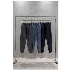 Pantalons de jogging pour homme STREETLAB, en coton molletonné 420 g/m², effet délavé, streetwear, vêtements d'hiver - Product Image 4