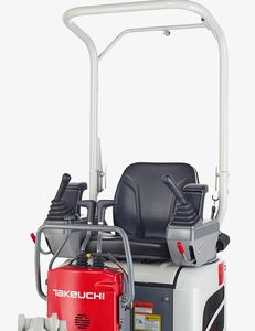 Mini-excavatrice sur chenilles Takeuchi TB210, poids opérationnel 1,2 tonne, prix usine, pour usage domestique et construction, moteur diesel Yanmar, pompe à engrenages - Product Image 6
