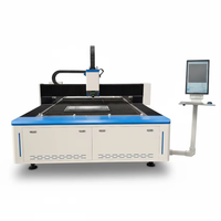 Machine de découpe laser à fibre 3kW 3015 CNC pour tôles métalliques, acier, acier inoxydable, aluminium