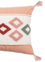 Funda de Cojín Rectangular Moderna Tejida a Mano con Aguja de Punch, 100% Algodón, Textura Suave y Moderna, Cojín Decorativo