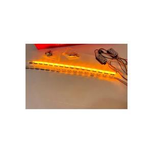 Faro di saluto luce di marcia diurna in cristallo Audi stile segnale scorrevole Led 60cm
