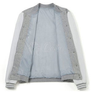 Nuevo diseño de color sólido para hombre, chaqueta de lona con cuello levantado, logotipo frontal, ropa de calle, ropa de abrigo para hombre - Product Image 3