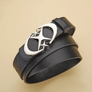 Ceintures en cuir véritable de 11 couleurs différentes pour la mode féminine Ceintures longues pour femmes de haute qualité - Product Image 4