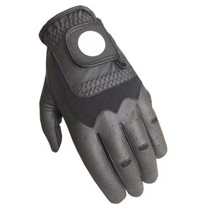 Guantes de Golf de piel de oveja Cabretta con logotipo personalizado alto para mujer, antideslizantes, transpirables, de cuero genuino, mano izquierda y derecha para deportes al aire libre - Product Image 4