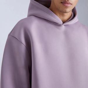 Survêtement personnalisé pour homme 100% coton molletonné Sweat à capuche surdimensionné Ensemble de survêtement pour homme Jogging 2 pièces Ensemble de sweat à capuche et de pantalon - Product Image 5