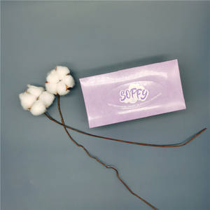 Boîte de papier de soie facial jetable personnalisée à 2 plis sensible à la peau - Product Image 1