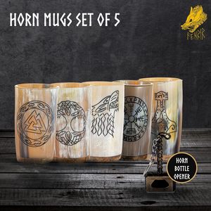 แก้วเบียร์ทรงแตรสำหรับดื่มแบบสั้นทำมือสไตล์อินเดียทำด้วยมือสำหรับงานเลี้ยงโลโก้แบบกำหนดเอง - Product Image 4