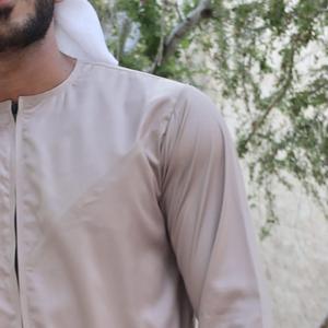 <b>Men's</b> Daffah Saudi Thobes Wholesale Islamic <b>Arabic</b> Thobe Dubai 2023 High Quality Daffah Thobe Manufacturer Custom O Neck - Product Image 3