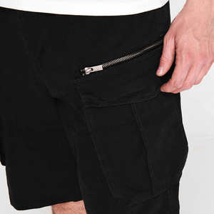 Shorts cargo 100% coton de haute qualité pour hommes, taille adulte, vêtements décontractés, meilleur prix avec motif uni, shorts cargo - Product Image 4