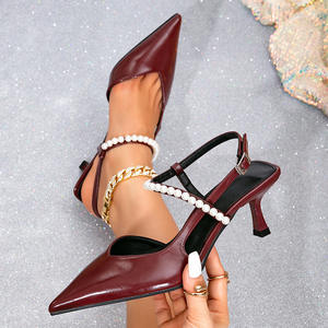 Zapatos Mary Jane de Estilo Francés para Primavera y Verano, Zapatos Planos de Cuero con Suela Gruesa de Estilo Británico Retro, Zapatos de Tacón Alto Dulces y Elegantes - Product Image 3