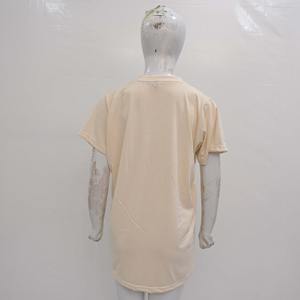 T-shirts col rond vente en gros personnalisé 100% coton chemise graphique T-shirt impression marque o cou haute qualité tendance hommes t-shirt - Product Image 3