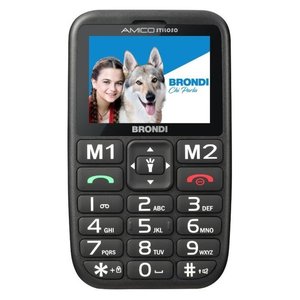 Teléfono Celular Flip AMICO Stiloso Negro 2G GPRS con Teclado QWERTY, Cámara, Radio FM, Linterna y 16GB de Almacenamiento - Product Image 2